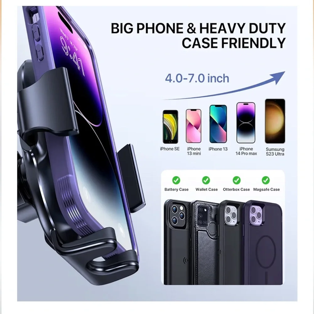 Amazon Black and Blue Phone Mount